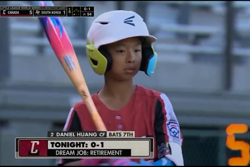 ‘Dream job: Retirement’: Canadian little leaguer goes viral after World Series
