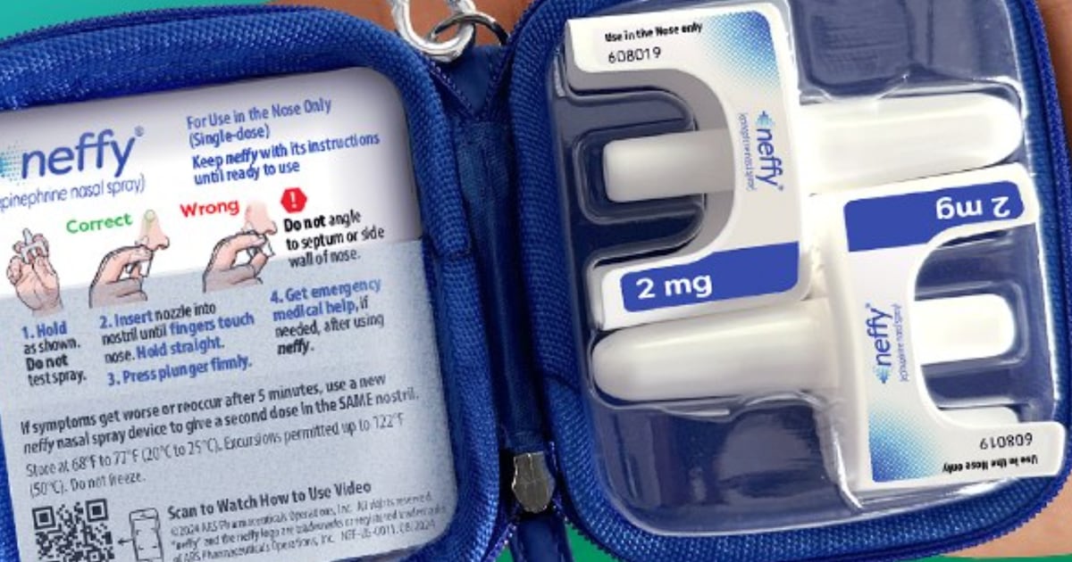 Neffy Injector Neffy news: Needle-free allergy treatment approved in Canada