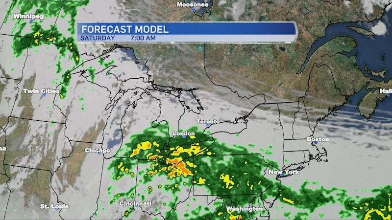 ‘An all-day rain event’: Soggy start to the weekend as next weather system moves in Saturday
