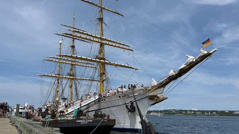 German naval training ship turning heads on Halifax’s waterfront
