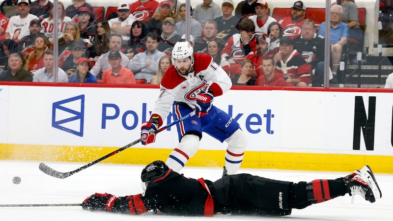 Canadiens pounce on Hurricanes early in 6-2 win to open Eastern Conference Final