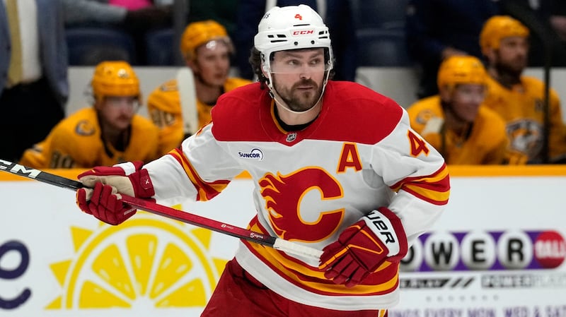 Flames trade defenceman Rasmus Andersson to Las Vegas