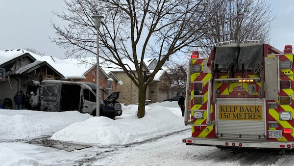 Quick response by fire department saves home after van fire