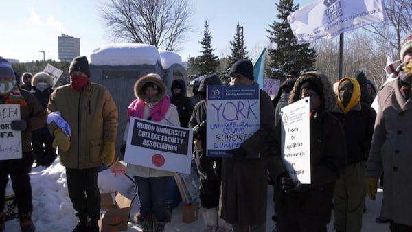 Laurentian University strike enters 5th day as national solidarity rally draws crowd