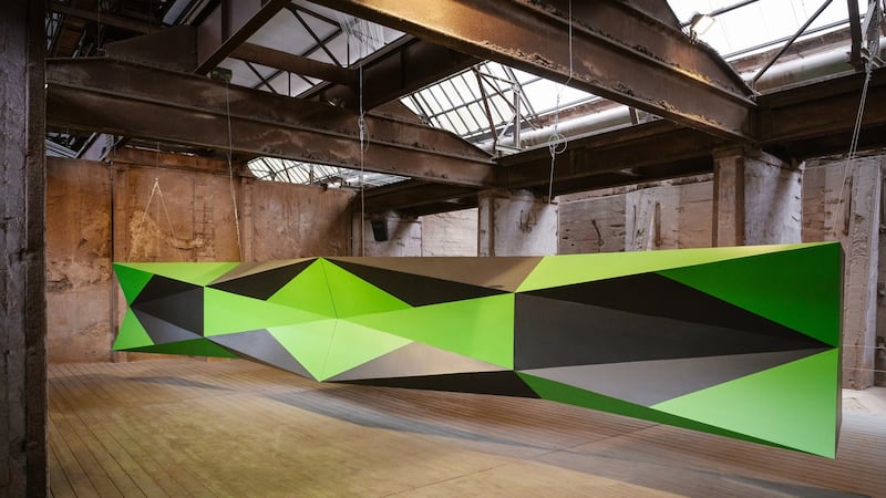 Dozens of artists bring new life to a gigantic former ironworks on UNESCO's world heritage list