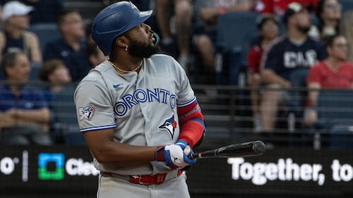 Guerrero drives in 5 runs, Blue Jays rout Guardians 11-0 to tighten AL wild-card race