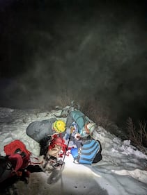 North Shore Rescue on Mount Seymour