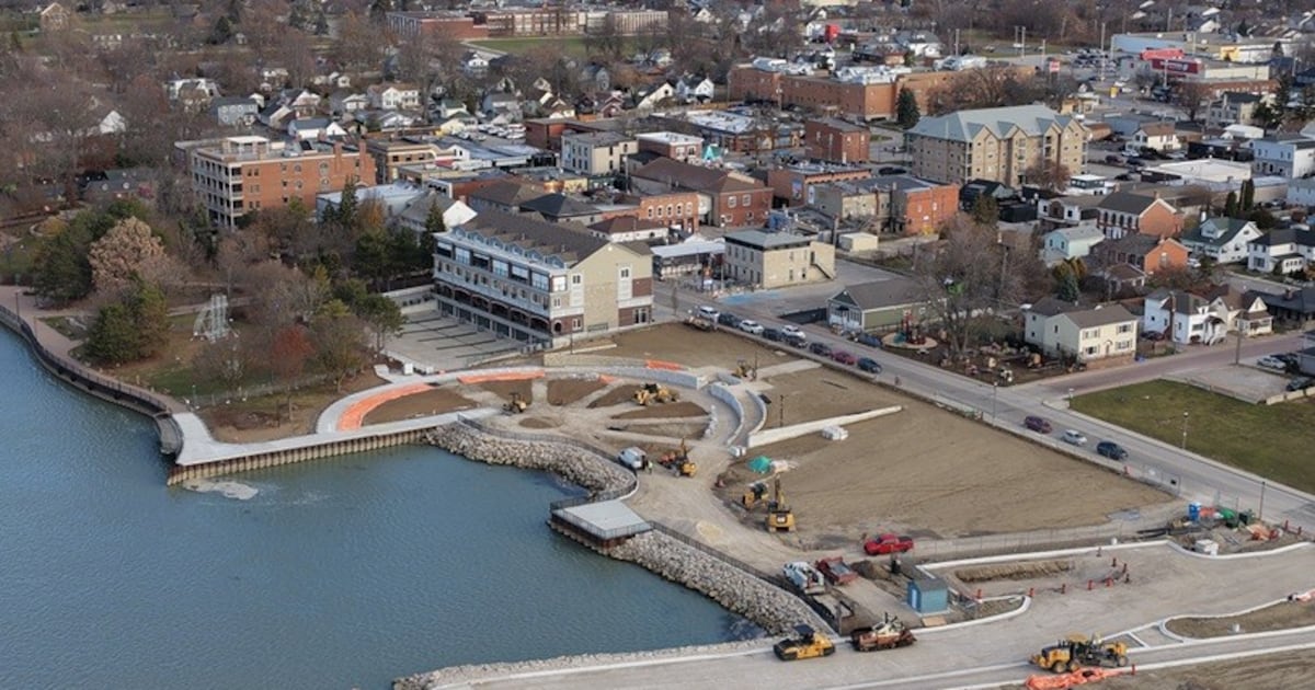 Amherstburg's Waterfront Festival Plaza opening delayed