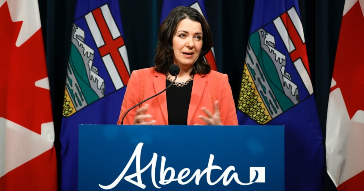 Alberta Legislation Lettering 'We are at a crossroads': Alberta premier pens open letter to Trudeau ...