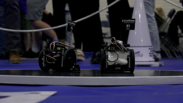 Sask. high school students rumble with robots