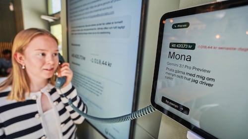 The barista is human but an AI agent runs this experimental Swedish cafe