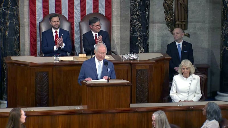 King Charles highlights ‘times of great uncertainty’ in speech to U.S. Congress