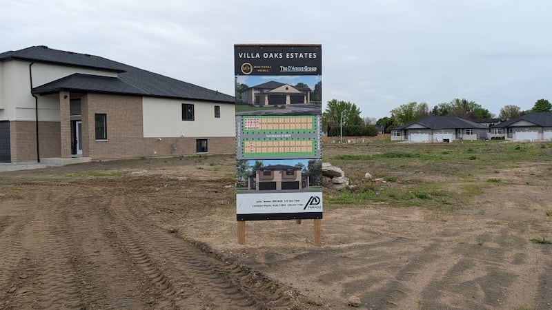 Police are investigating damage to a home under construction in LaSalle.