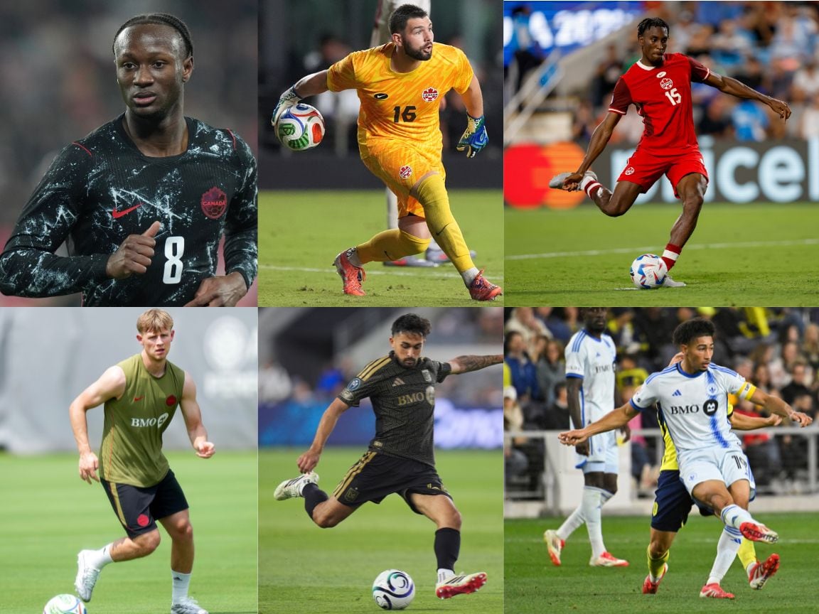 These six Quebec soccer players are on Team Canada’s World Cup squad