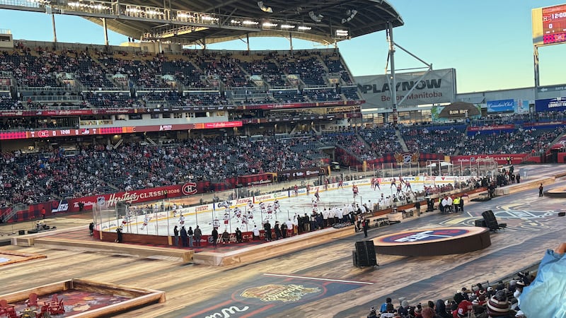 Sights from the NHL Heritage Classic