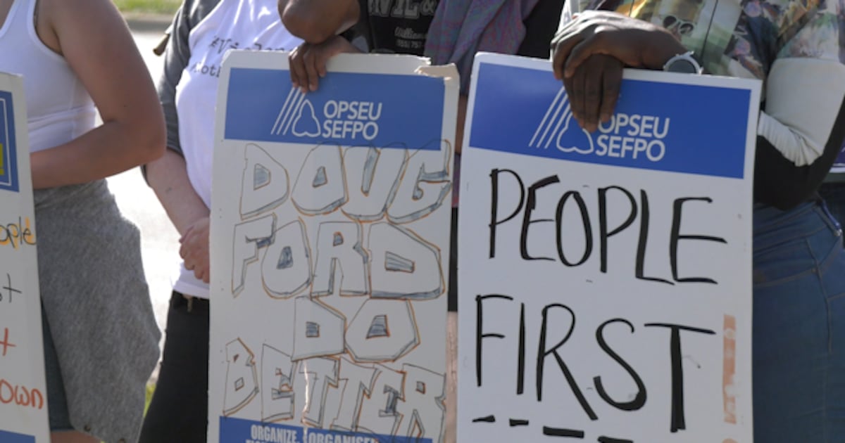 ‘Give these people what they deserve’: Clients feeling the effects of ongoing OPSEU strike