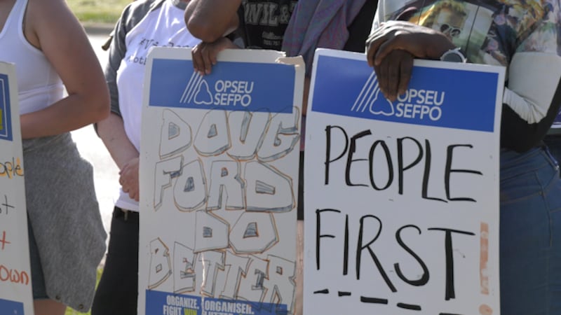 ‘Give these people what they deserve’: Clients feeling the effects of ongoing OPSEU strike