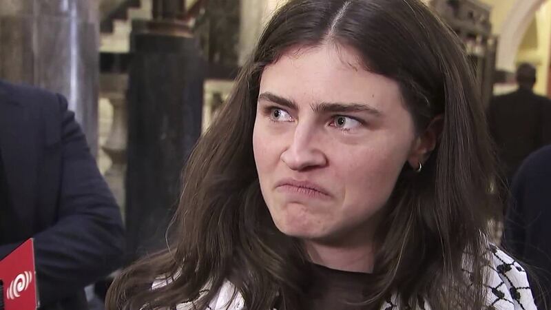 New Zealand lawmaker who called opponents spineless over Gaza is ejected from Parliament a 2nd time