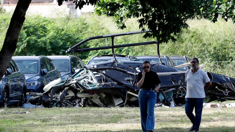 Six killed in helicopter collision over Rio de Janeiro
