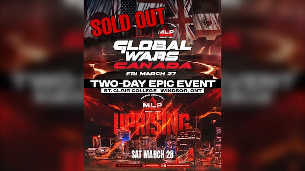 International wrestling showcase returns to Windsor with Maple Leaf Pro doubleheader