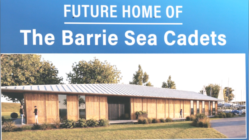 Sea Cadets break ground on new waterfront building