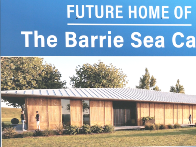 Sea Cadets break ground on new waterfront building