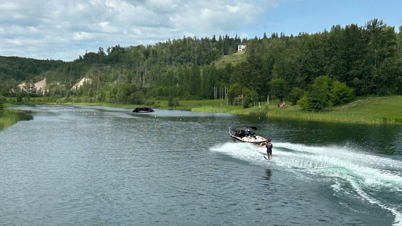 Water-ski open chance for sport connections, development