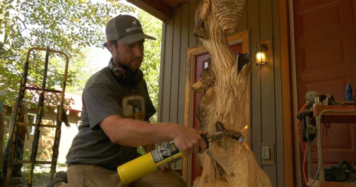 Northern Ont. chainsaw sculptor wins first place in international ...