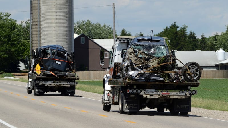 5 children dead, infant in hospital after rural Ontario crash