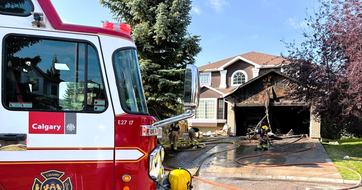 Riverbend home damaged by garage fire; cause of blaze not yet known
