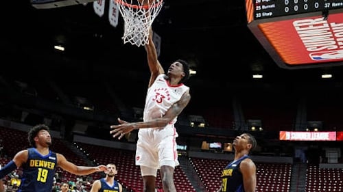 Raptors sign C Sharp, waive Hepburn