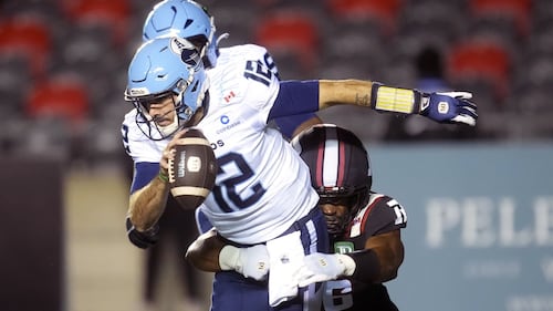 Argos coach Mike Miller mum on Chad Kelly's injury, status for season finale