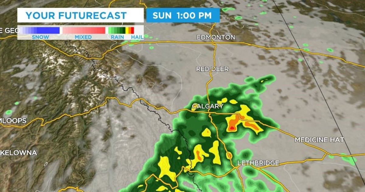 Cool and wet weather for the Labour Day long weekend