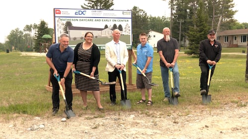 Black River-Matheson breaks ground on first licensed daycare centre