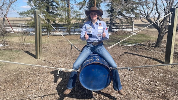 ‘The adrenaline rush really gives me something’: Teaghan Bertamini in the minority when it comes to bull riding