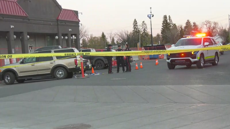 Man dead, another in hospital following shooting in Calgary parking lot