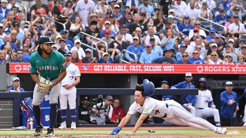 Kirk drives in go-ahead run as Blue Jays come back for 4-3 victory over Mariners
