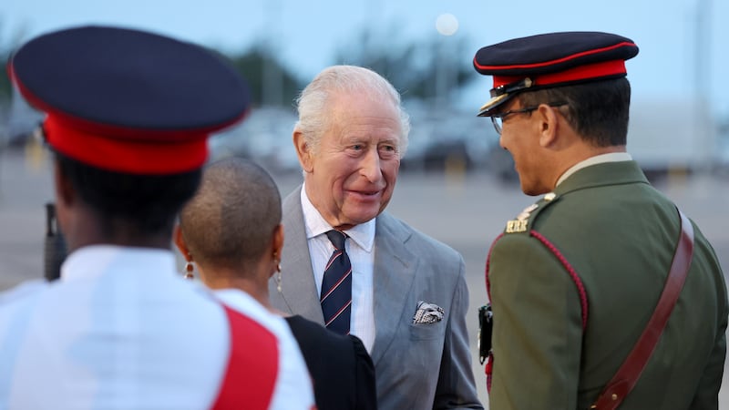 King Charles arrives in Bermuda after whirlwind U.S. visit