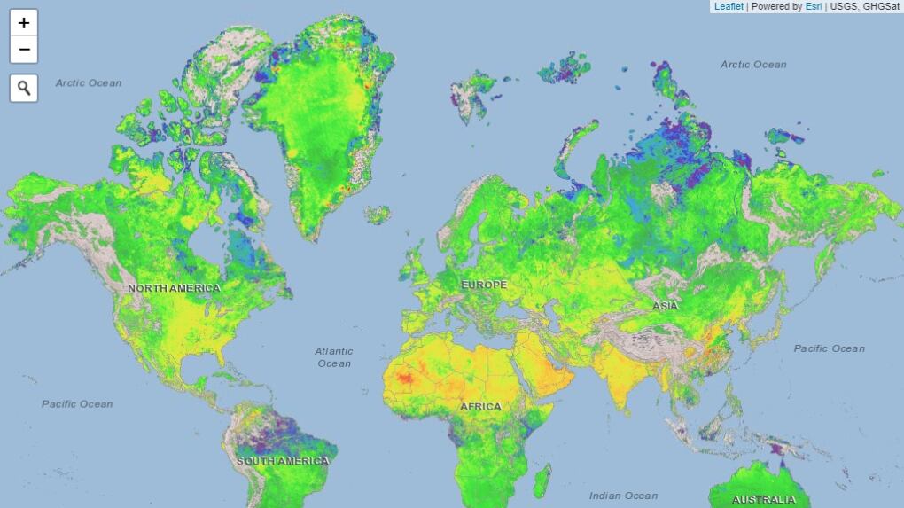 Montreal-based company launches global map of methane concentrations