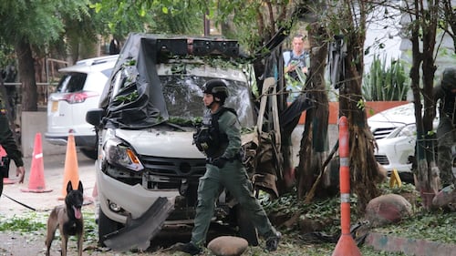 Bomb blast near Colombia’s border with Venezuela injures at least 4 police officers