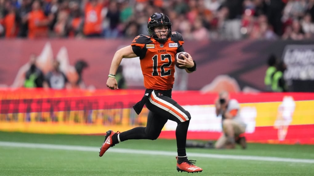 Nate Rourke BC Lions quarterback Nathan Rourke to have foot surgery; season may be ...