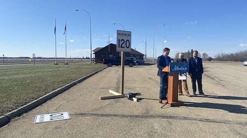 120 km/h speed limit trial implemented on section of Highway 2