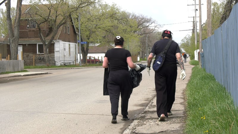 Piapot First Nation, community volunteers help out in North Central clean up