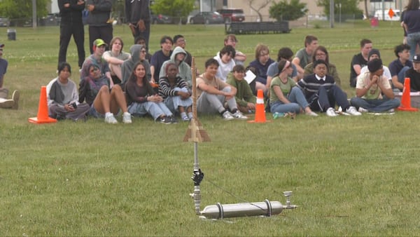 Grade 10 STEM students compete in rocket launch competition