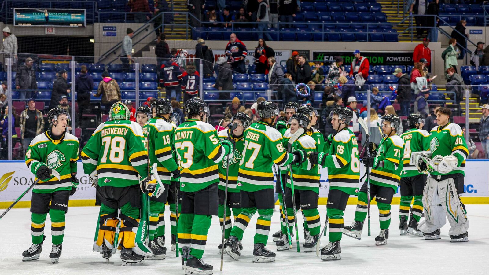Knight Win Knights win against Saginaw Spirit