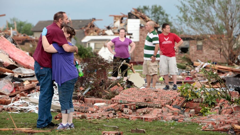 Dozens killed as tornado rips through Oklahoma community