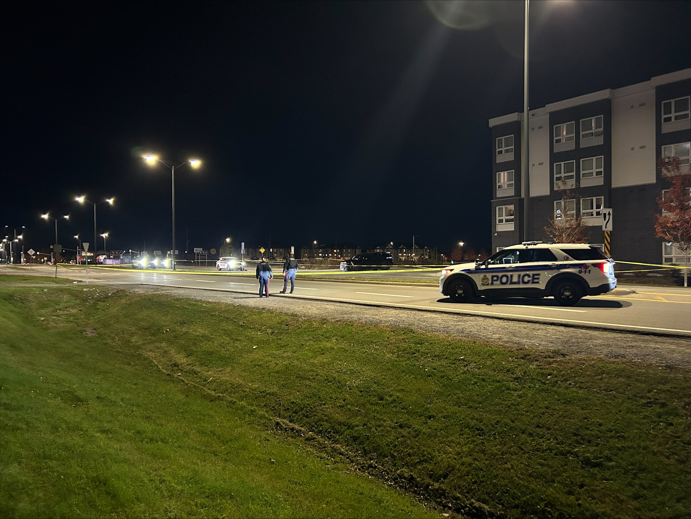 Pedestrian in critical condition after being struck by vehicle near Canadian Tire Centre; police see
