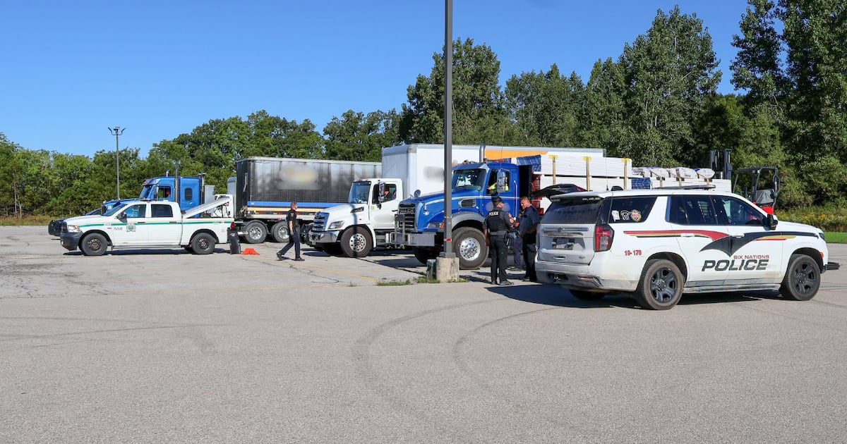 25 per cent of vehicles stopped during Six Nations inspection taken off the road - CTV News