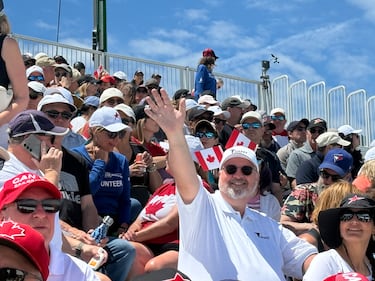 Fans at the 2026 Canada Sail Grand Prix in Halifax. (Callum Smith/CTV News)