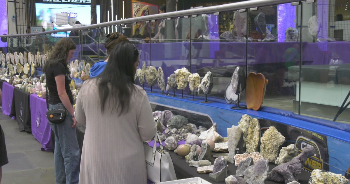 Travelling rock, gem show stops in Edmonton for 4 days